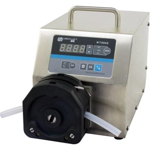 WT600S KZ25 High Flow rate Adjustable Peristaltic Pump Liquid Industrial Lab dosing Tubing Peristaltic Pump 80 to 6000ml/min