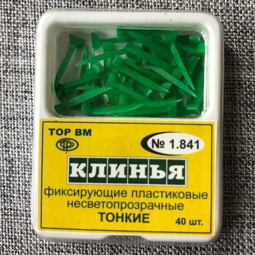 Plastic Fixing Wedges, Non-transparent for for TOR VM for Dental Materials Dentist Parts for Dental Clinic Dentist Using