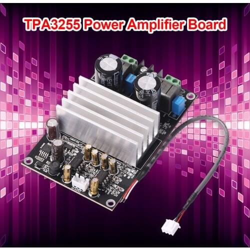 Audio TPA3255 2.0 Digital Amplifier Board DC24-40V Strong High Power 315W + 150W Class D Digital Amplifier Board