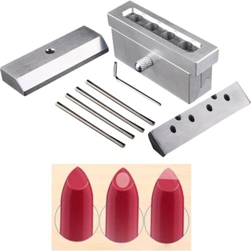 DIY Lipstick Mold Aluminum Alloy Lip Rouge Balm Tool Crafts Lipbalm Making