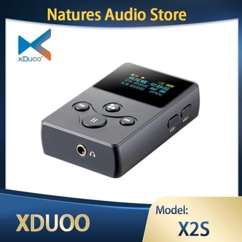 XDUOO X2S Hi-Res Lossless Portable Music Player DSD128 24Bit 192Khz 128GB OLED MP3 Player