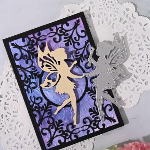 Craft Dies Fairy Metal Cutting Dies Cut Die Elves Angel Scrapbooking Dies Craft Paper Knife Mould Blade Punch Steencils Dies Cut