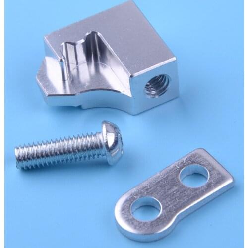 Silver Aluminum P2015 Intake Manifold Repair Bracket Car 03L129711AG Fit for VW Audi Skoda Seat 2.0 TDI 03L129711AG