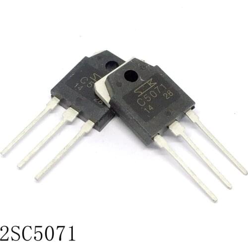 High power triode 2SC5071 TO-3P 12A/400V 10pcs/lots new in stock