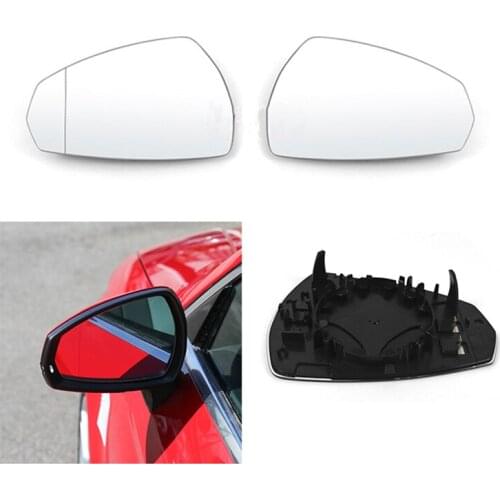 Car Replacement Left Right Heated Wing Rear Mirror Glass for Audi A3 S3 2014 2015 2016 2017 2018 2019 8V0857535D 8V0857536D