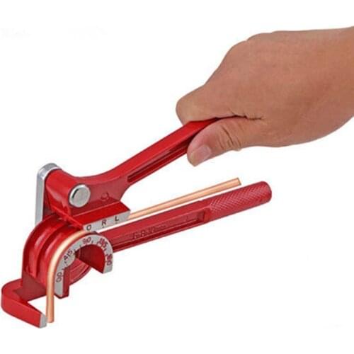 ZK30 Suitable For 6mm/8mm/10mm Thin Tube Manual Pipe Bender Three-Slot Design Labor-Saving Durable Wear-Resistant Pipe Bender