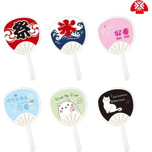 1:12 Dollhouse Scene Props Plastic Fan OB11 GSC Miniature Food Fan Dolls Accessories