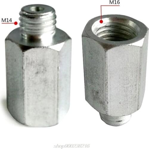 1PCS M14 M16 Angle Grinder Polisher Interface Converter Drill Bit Screw Connecting Rod Thread Adapter A16 21 Dropshipping