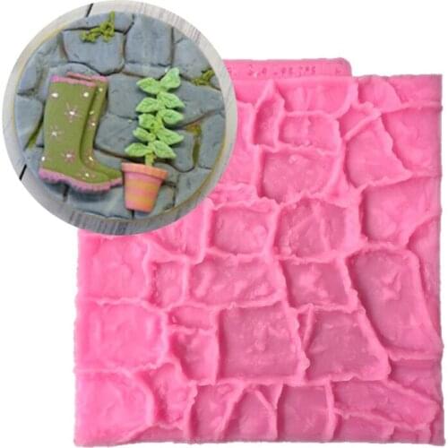 10*10.5CM DIY Sugar Craft Cake Vintage Petal Wall Cake Silicone Mold Fondant Mold Cake Decorating Tools Gum Paste Mold