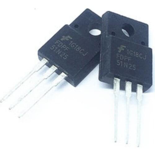50PCS FDPF51N25 51N25 in stock
