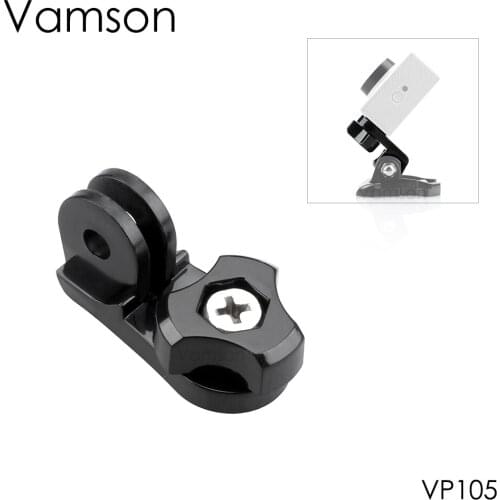 Vamson for GoPro 9 8 7 6 Screw Head Adapter Accessories for Yi 4k Camera Adapter Tripod Convert for GoPro Hero 9 VP105
