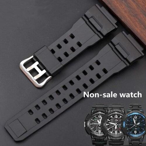 Watch Accessories Adapter for Casio G-SHOCK Watch GW-9400 Cat People Mens Waterproof Silicone Watch Strap