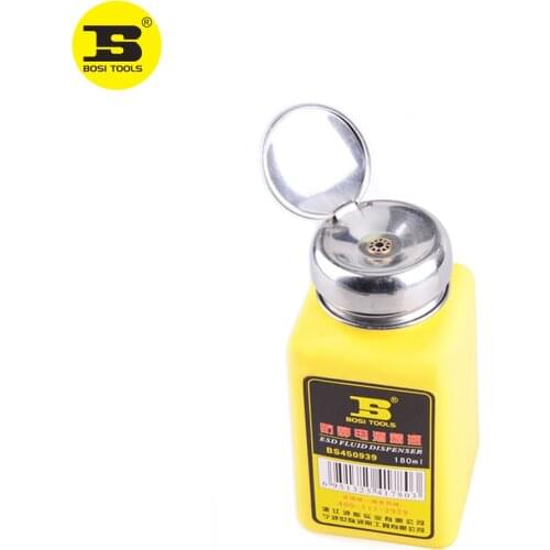 BOSI 180ml Dissipative ESD Protective Bottle Alcohol Bottle