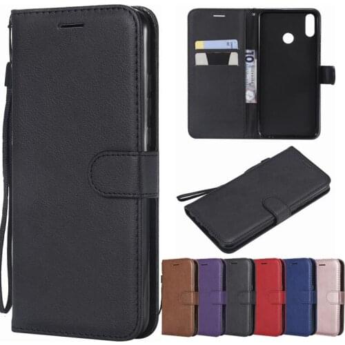 For Huawei Honor 8A Case Cover 6.09 Luxe Leather Wallet Case On Honor 8A Case For Huawei Honor 8A JAT-LX1 Phone Flip Cover Coque