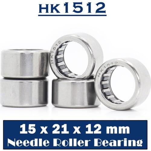 HK1512 Needle Bearings 15*21*12 mm ( 5 Pcs ) Drawn Cup Needle Roller Bearing HK152112 TLA1512Z 37941/15