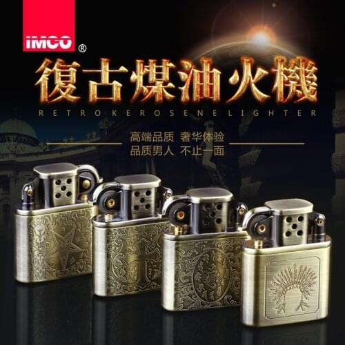 IMCO windbreak kerosene pure copper special shaped engine fuel lighter