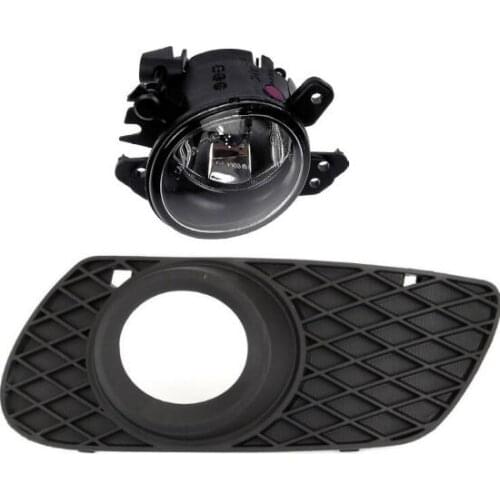 Left Front Bumper Fog Light & Cover Cap For Mercedes W164 ML350 ML500 1648850923 2518200756