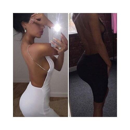 Sexy Womens Bandage Bodycon Sleeveless Evening Party Short Mini Dress