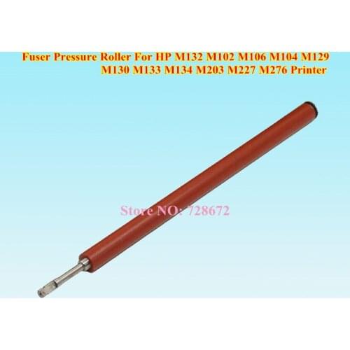Compatible New Lower Fuser Pressure Roller for HP M132 M102 M106 M104 M129 M130 M133 M134 M203 M227 M276 Printer Sleeved Roller