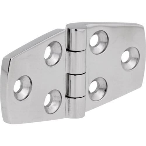 Heavy Duty Boar Hinge Flush Mount Deck Hardware for Boars Yacht Kayak - 3 X 1.5 Inch - Durable 316 Stainless Steel