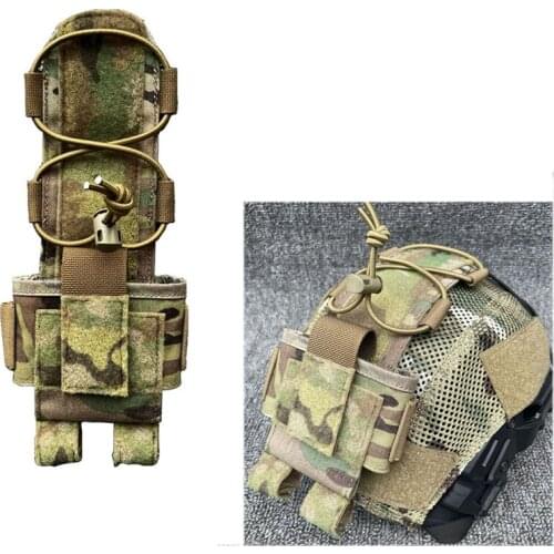 MK3 PVS31 Tactical Helmet Battery Case Pouch Battery Storage Bag Airsoft Hunting Helmet Balance Weight Bag
