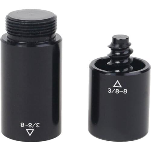 Billiard Pool Cue Extension Snooker Extender 3/8/8 Extend Middle Joint Rod Tool 24BD