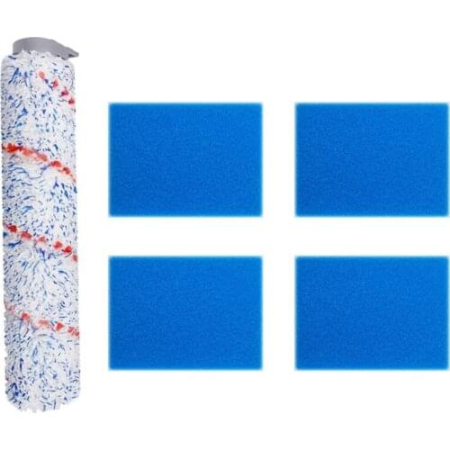 AD-Spare Roller Brush Filter Sponge for Tineco IFloor IFloor S HF10E-01 Cordless Vacuum Cleaner Replacement Accessories