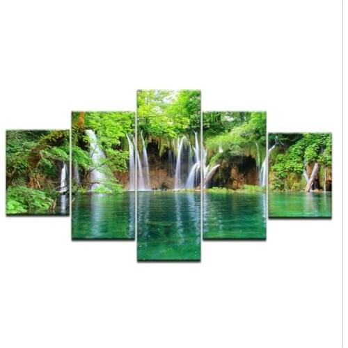 Настенные картины пейзажи ZISIZ China At AliExpress