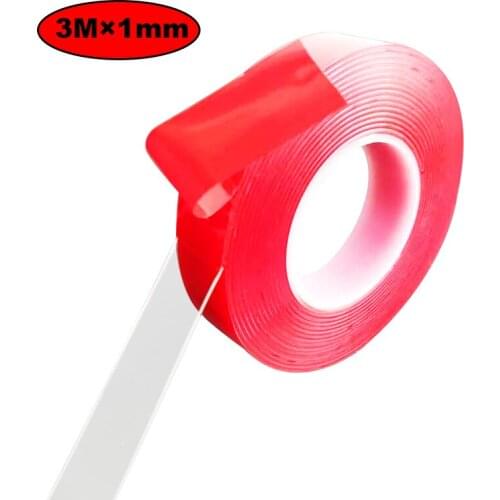 3m 10-50mm Double-sided Length Strong Clear Transparent Acrylic Foam Adhesive Tapedouble Sided Adhesive Tape