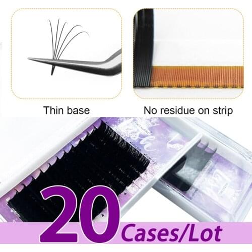 20case/lot one second rapid blooming eyelashes wholesale the high quality private label custom lash box 8-20mm mink eyelashes