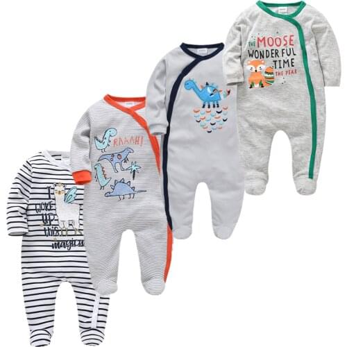 2020 Roupas bebe de New Baby pajamas Boy Pijamas bebe fille Cotton Breathable Soft ropa bebe Newborn Sleepers Baby Pjiamas