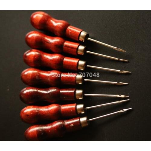 30 pieces a lot . Super quality Wooden hand crochet hook hand sewing needle weaving needle