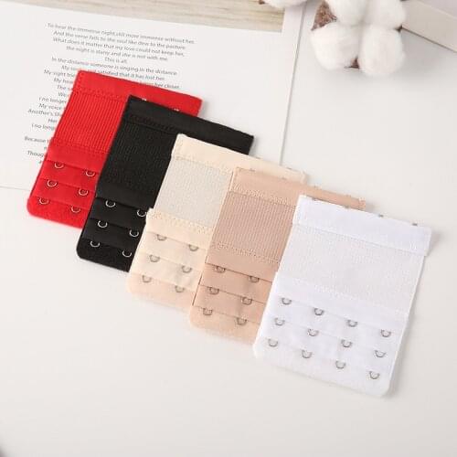 4 Hook Bra Extender For Womens Elastic Bra Extension Strap Hook Clip Expander Adjustable Belt Buckle Intimates