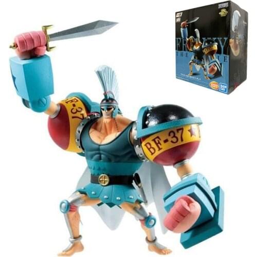 Bandai ONE PIECE STAMPEDE Japanese Anime Figure FRANKY Figurine Action Figures Doll Kids Toys Collections Model Halloween Gifts