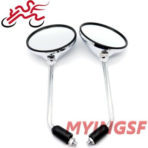 Side Rear View Mirrors For HONDA CB 400/600F/750F2/900F HORNET CB400 SUPER FOUR CB600F CB750F2 CB900F Rearview Mirror 1992-2018