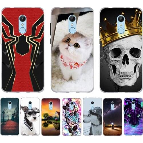 Funda for Xiaomi Redmi 5 Case Cute Soft Silicone Cover for Xiaomi Redmi 5A Case Cat for Xiaomi Redmi 5 Plus 5Plus Cover Capas