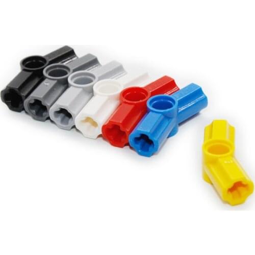 Technic Parts 32016-Technic Angle Connector #3 Building Block MOC Part Connector Accessories Assembly Educational Toy 40pcs/lot