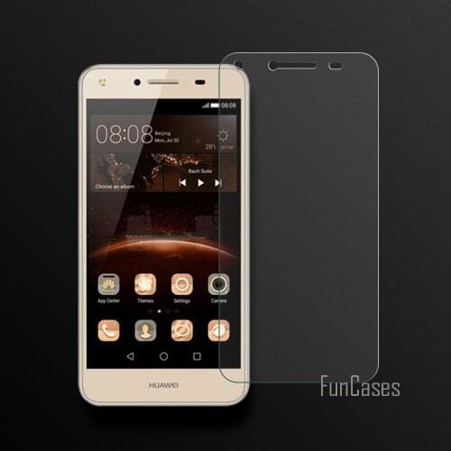 Screen Protector For Huawei Y5 ii Tempered Glass 2.5D Curved Edge For Huawei Y5 ii Y5-2 Protective Film Full Coverage Front Film