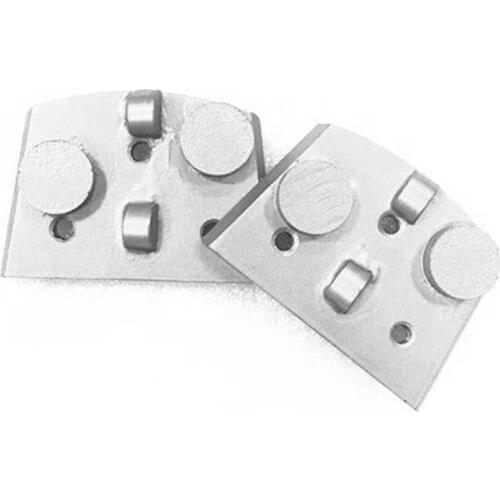 PCD52 Easy Change Lavina Diamond PCD Grinding Plate Lavina PCD Grinding Disc with Two Round Segments Epoxy Coating Removal 12PCS