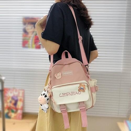 Fashion Female Sweet Messenger Small Shoulder Bag Lady Crossbody Harajuku Handbag Cute Girl Tote Bags Women Kawaii Backpack New