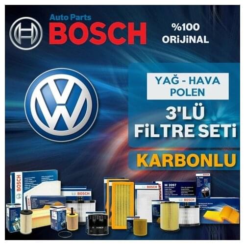 For Vw Polo 1.4 Bosch Filter Care Set 2009-2014 CGG