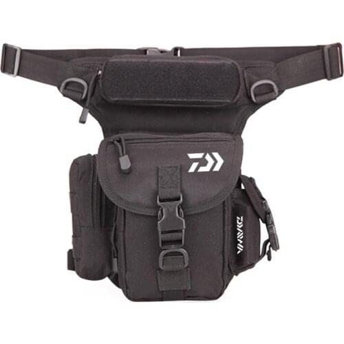 Nylon Drop Fishing Leg Bag Waterproof Mens Tactical Waist Pack Travel Sport Camping Cycling Multi-Purpose Crossbody Bags