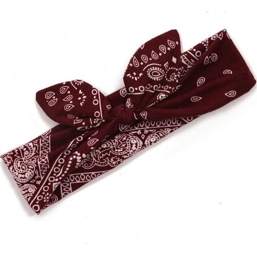 Coroa Tiara De Noiva 2.19 The New Fashion In Europe And Printing Head Hair Band Web Celebrity Xuan Bowknot, Wholesale Womens
