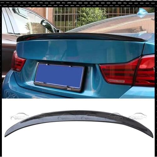 Real Carbon Fiber Rear Trunk Spoiler Wing For BMW F36 4 Door Sedan Fastback Spoiler Car Styling
