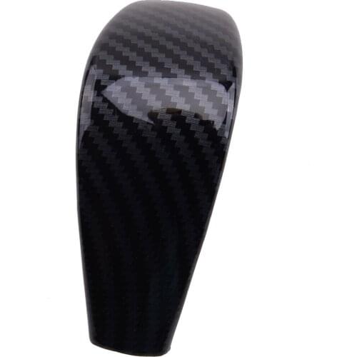 Console Gear Shift Knob Decoration Trim Cover Decor Carbon Fiber Style ABS Fit for Ford Ranger 2015 2016 2017 2018 2019 2020