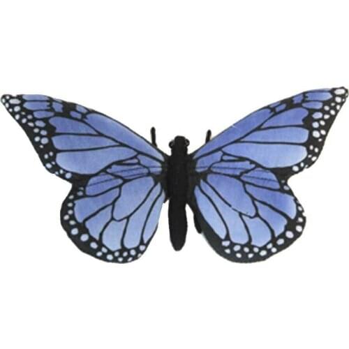 Blue Butterfly Animal Art Film Print Silk Poster Home Wall Decor 24x36inch