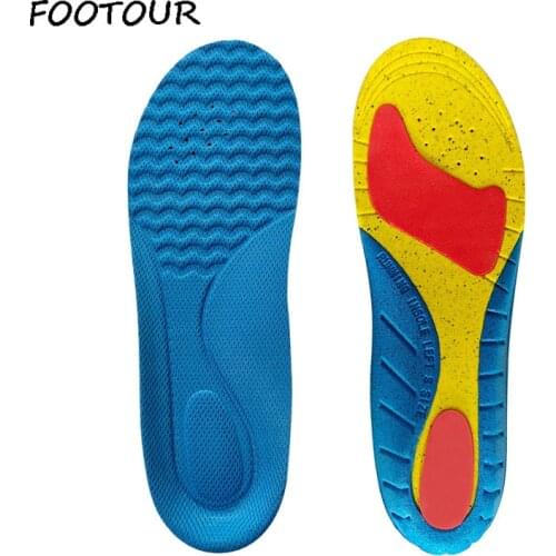FOOTOUR Sports Insole Orthopedic Insoles for Shoes Men Women Arch Support Breathable Pads Foot Care Flat Feet Sole Plantillas