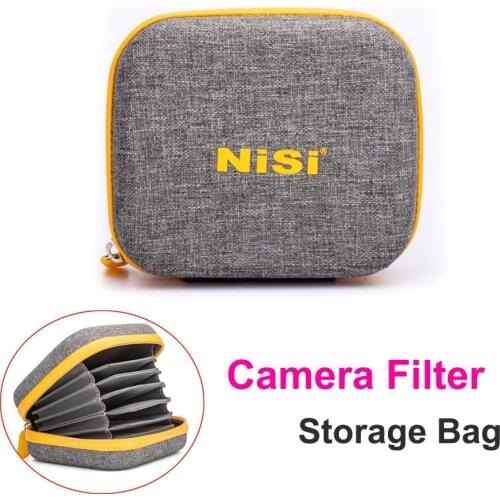 Nisi CADDY Camera Filter Storage Bag 49mm 55mm 52mm 62mm 67mm 82mm 95mm Filter Outdoor Pack Round UV Filter Storage Bag