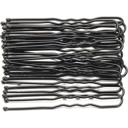 5/7cm 20PCS/Bag U Shaped Metal Bobby Pins Hairpin Bridal Hairstyle Tool Waved Hair Clips Barrette Women Salon Hair Styling Tools