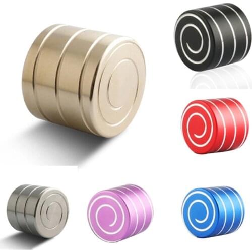 Vortecon Kinetic Desktop Toys Copper/ Aluminum Alloy Decompression Hypnosis Rotary Gyro Adult Fingertip Toy Children Toys Gift